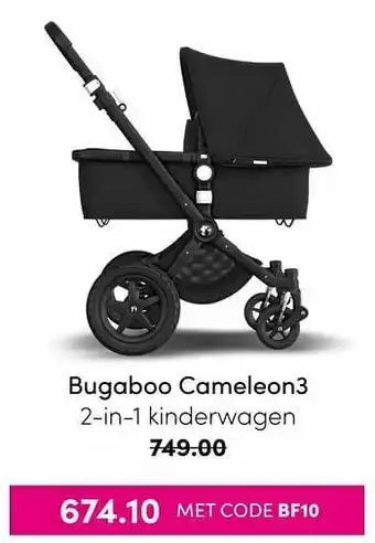 Baby & Tiener Bugaboo cameleon3 2-in-1 kinderwagen aanbieding