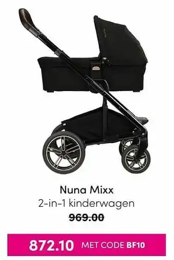 Baby & Tiener Nuna mixx 2-in-1 kinderwagen aanbieding