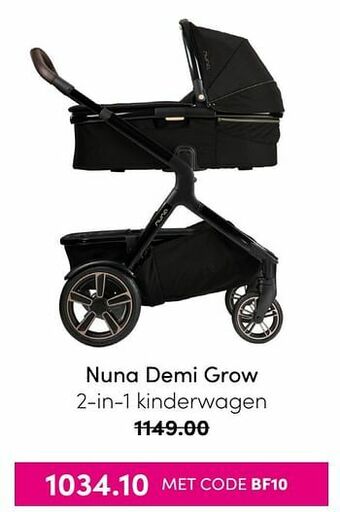 Baby & Tiener Nuna demi grow 2-in-1 kinderwagen aanbieding