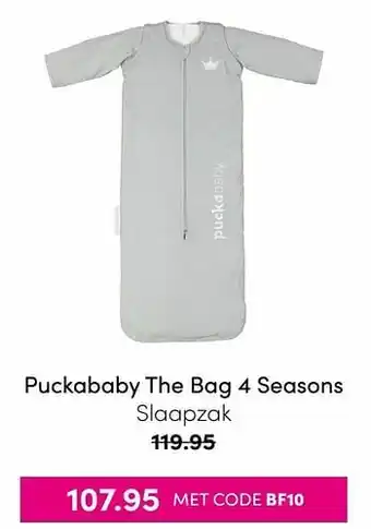 Puckababy the bag 4 seasons slaapzak