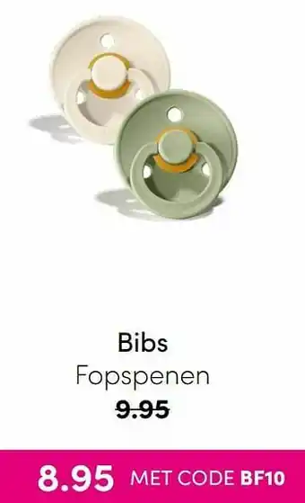 Baby & Tiener Bibs fopspenen aanbieding