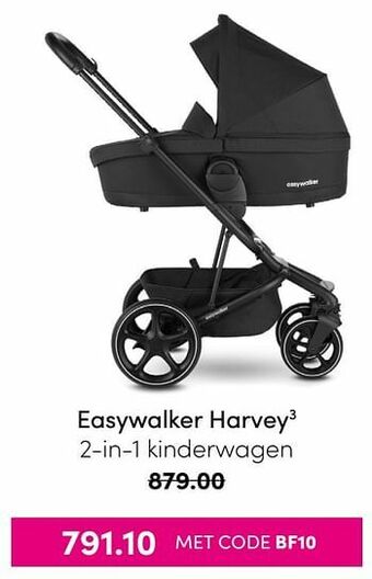 Baby & Tiener Easywalker harvey3 2-in-1 kinderwagen aanbieding