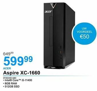 AUVA Acer aspire xc-1660 dt.bgweh.00c aanbieding