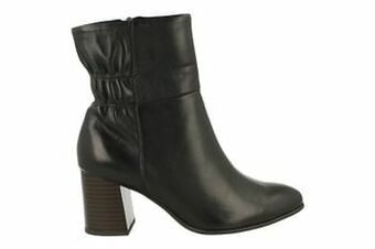 Berca Shoes Tamaris Enkellaars Dames Trend Retro - Zwart aanbieding