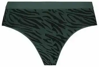HEMA HEMA Dames Hipster Rib Naadloos Groen (groen) aanbieding