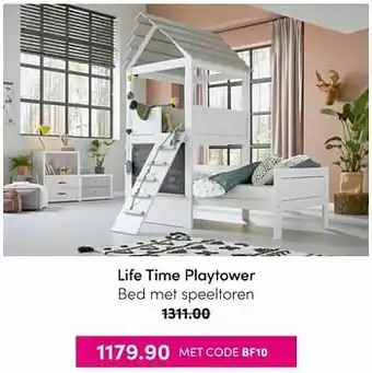 Baby & Tiener Life time playtower aanbieding