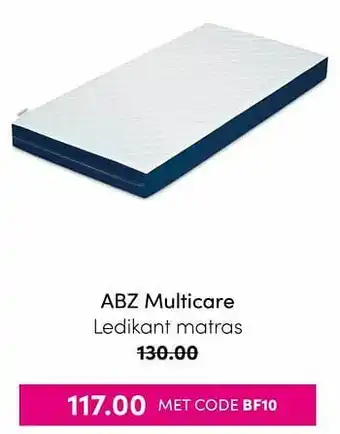 Baby & Tiener Abz multicare ledikant matras aanbieding