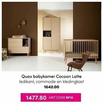 Baby & Tiener Quax babykamer cocoon latte aanbieding