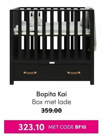 Baby & Tiener Bopita kai box met lade aanbieding