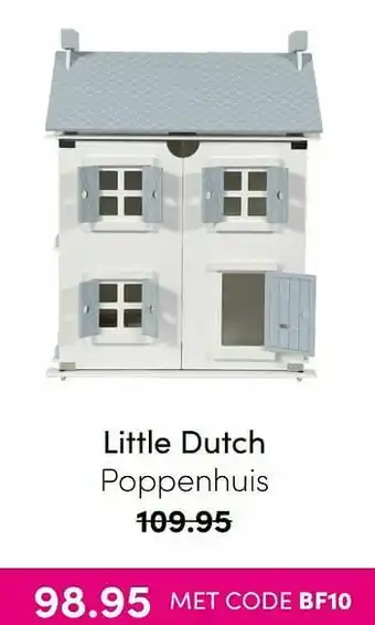 Baby & Tiener Little dutch poppenhuis aanbieding