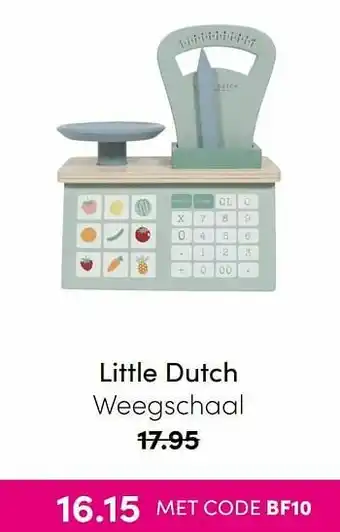 Little dutch weegschaal