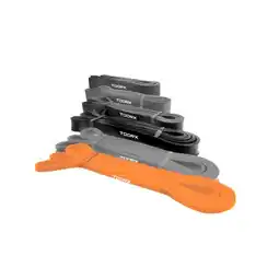 Decathlon Power Bands Resistance Bands - Oranje 2080 x 4,5 x 6,5 mm aanbieding