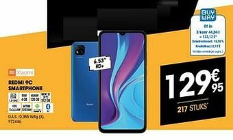 Electro Depot Xiaomi redmi 9c smartphone aanbieding