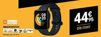 Electro Depot Xiaomi smartwatch mi watch lite aanbieding