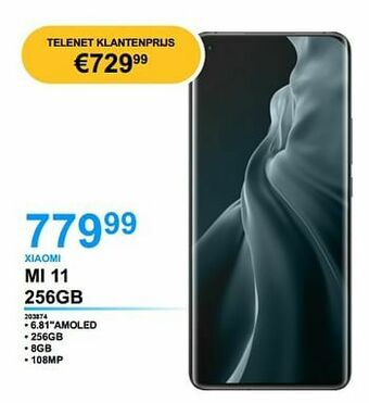 Derco Systems Xiaomi mi 11 256gb aanbieding