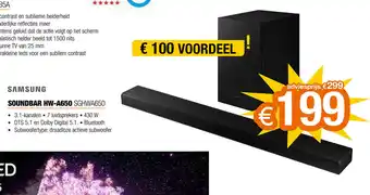 Expert Samsung Soundbar HW-A650 SGHWA650 aanbieding