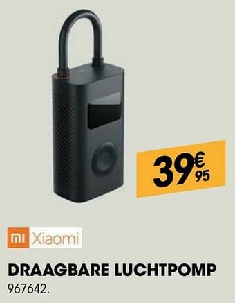 Electro Depot Xiaomi draagbare luchtpomp aanbieding