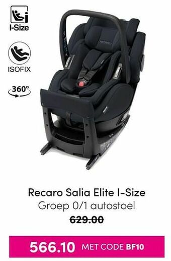 Baby & Tiener Recaro salia elite i-size autostoel aanbieding
