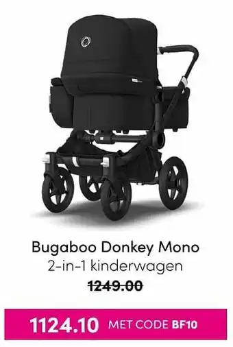 Bugaboo donkey mono 2-in-1 kinderwagen