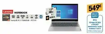 Electro Depot Lenovo notebook ip 3 17ada05-be aanbieding
