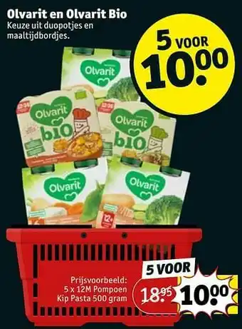 Kruidvat Pompoen kip pasta aanbieding