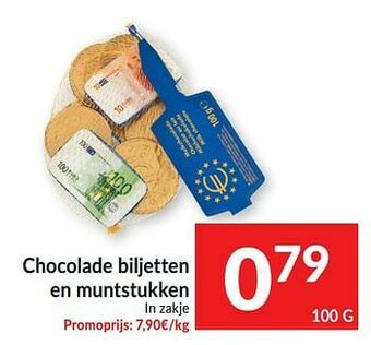 Intermarché Chocolade biljetten en muntstukken aanbieding