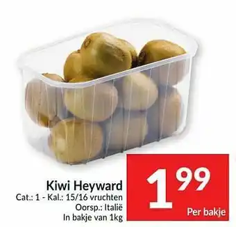 Intermarché Kiwi heyward aanbieding
