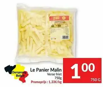 Intermarché Le panier malin verse friet aanbieding