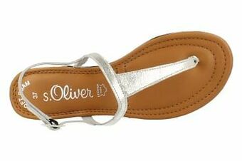Berca Shoes S. Oliver Sandaal Dames - Zilver aanbieding