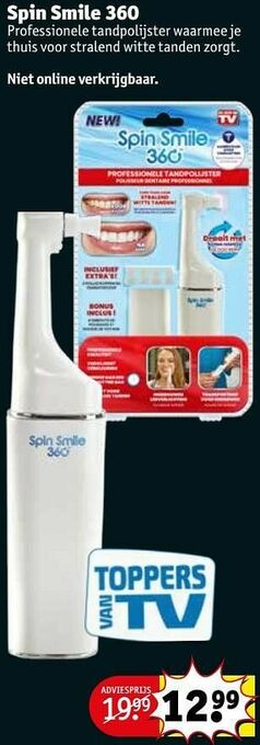 Kruidvat Spin smile 360 aanbieding