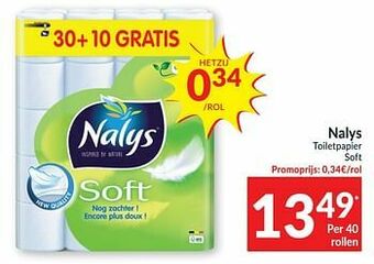 Intermarché Nalys toiletpapier soft aanbieding