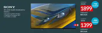 Sony 4K UHD OLED Android tv XRA84J, XR65A84J
