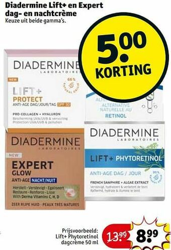 Kruidvat Lift+ phytoretinol dagcrème aanbieding
