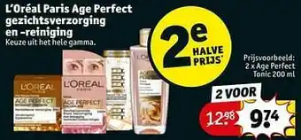 Kruidvat Age perfect tonic aanbieding