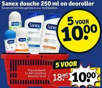 Kruidvat Zero sensitive deoroller aanbieding