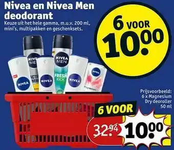 Kruidvat Magnesium dry deoroller aanbieding