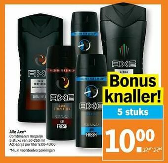 Albert Heijn Alle axe aanbieding