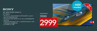Exellent Sony 4K UHD OLED smart tv XR77A80J aanbieding