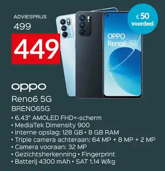 Exellent Oppo Reno6 5G BRENO65G aanbieding