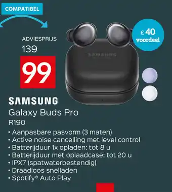 Exellent Samsung Galaxy Buds Pro R190 aanbieding