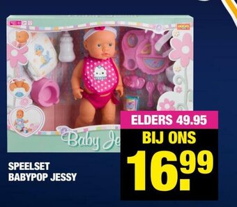 Speelset Babypop Jessy
