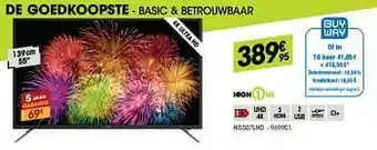 Electro Depot Highone hi5507uhd aanbieding