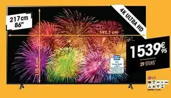 Electro Depot Lg 4k ultra hd 86up8006 aanbieding