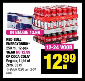 Big Bazar Red Bull Energydrink aanbieding