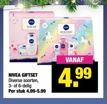 Big Bazar Nivea Giftset aanbieding