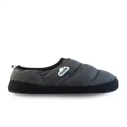 Decathlon Nuvola unisex slippers in zwart met rubberen zool aanbieding