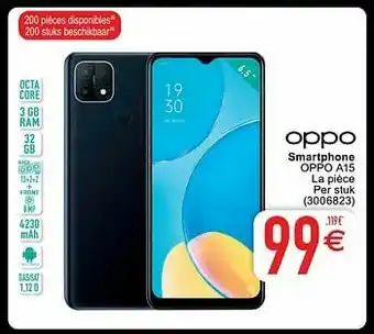Cora Oppo smartphone oppo a15 aanbieding