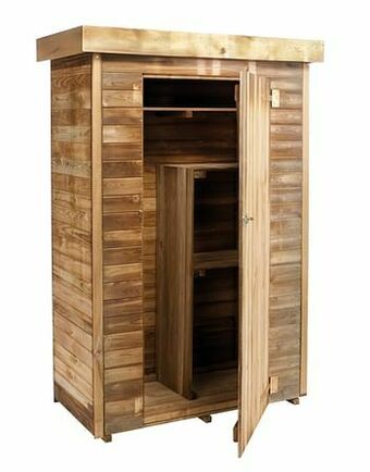 Brico Forest-Style tuinkast Theo 60x120x200cm aanbieding