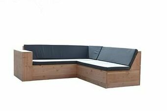 Brico Wood4you loungebank One douglashout 180x180x70cm aanbieding
