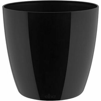 Brico Elho pot ’Brussels Diamond Round’ zwart 25,10 cm aanbieding